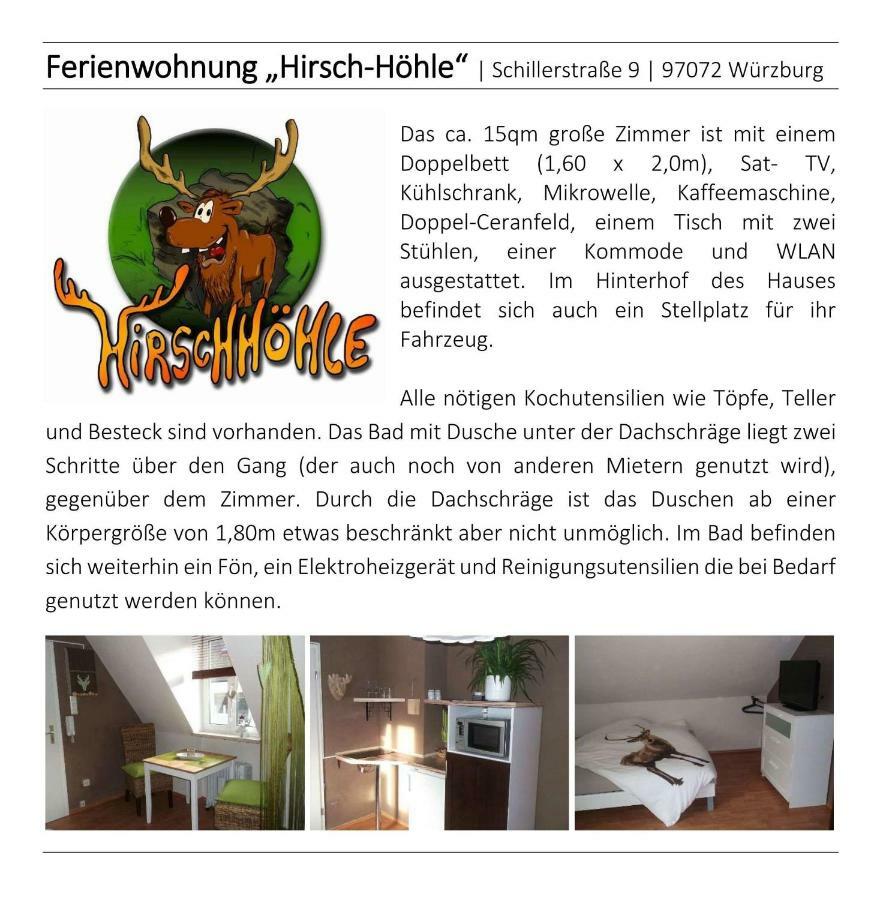 Hirschhoehle Würzburg Zewnętrze zdjęcie